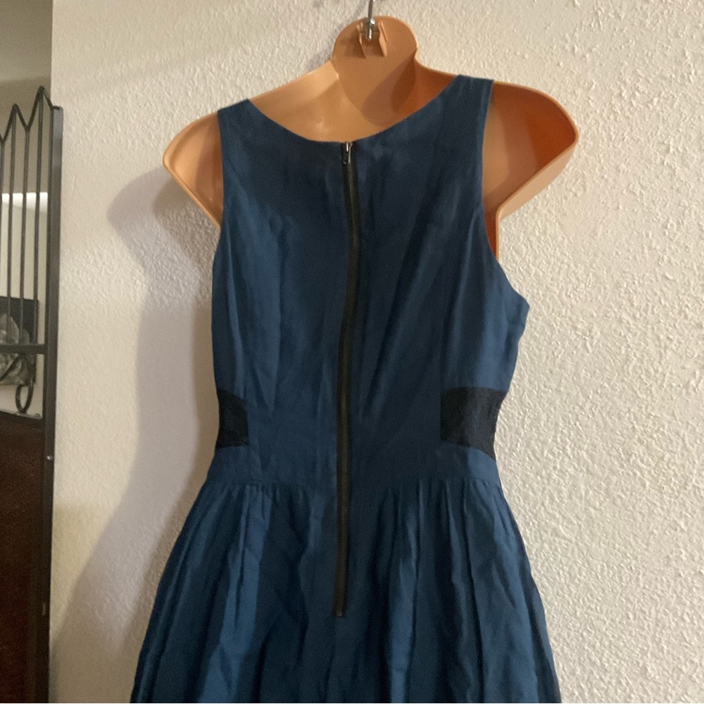 Free People Lace Trim Flare Dress - Picture 8 of 12